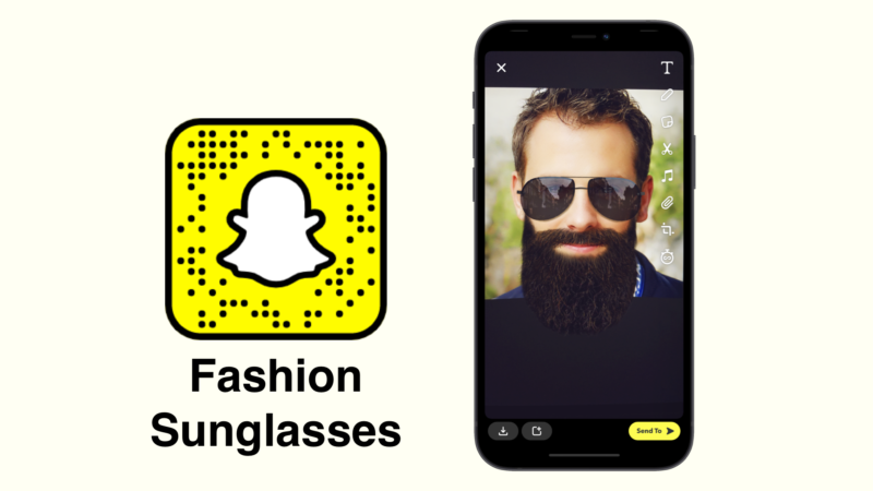 Fashion sunglasses Snapchat filters