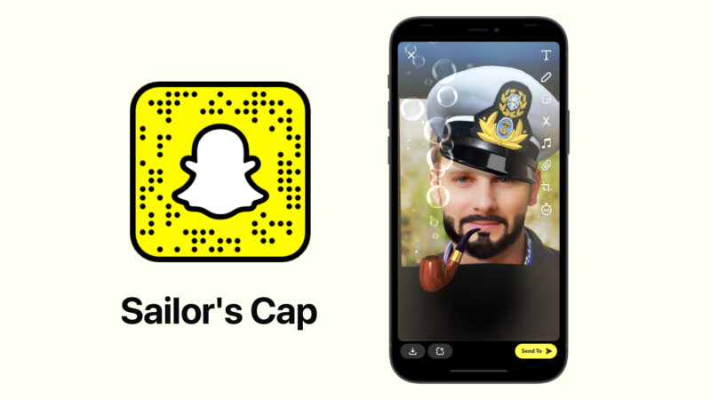 Best Sailor's Cap by Snapchat filter