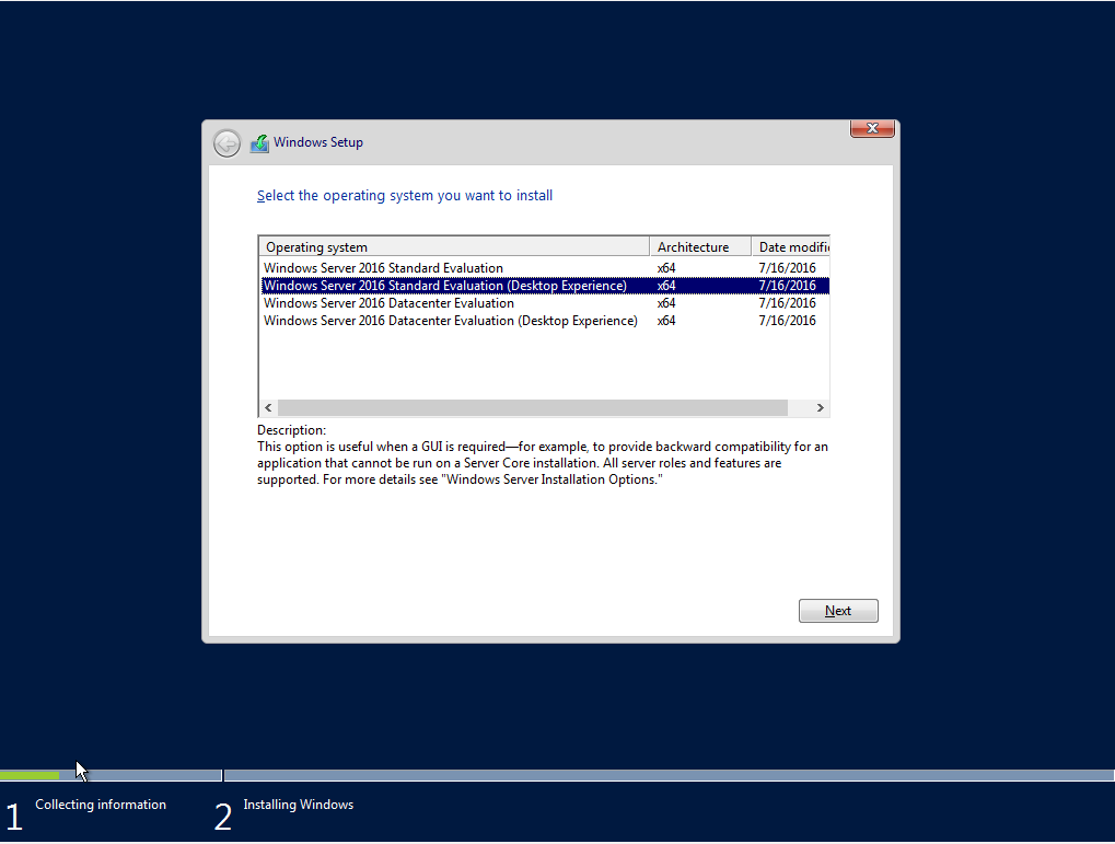 Téléchargez Windows Server 2016 - FR Atsit