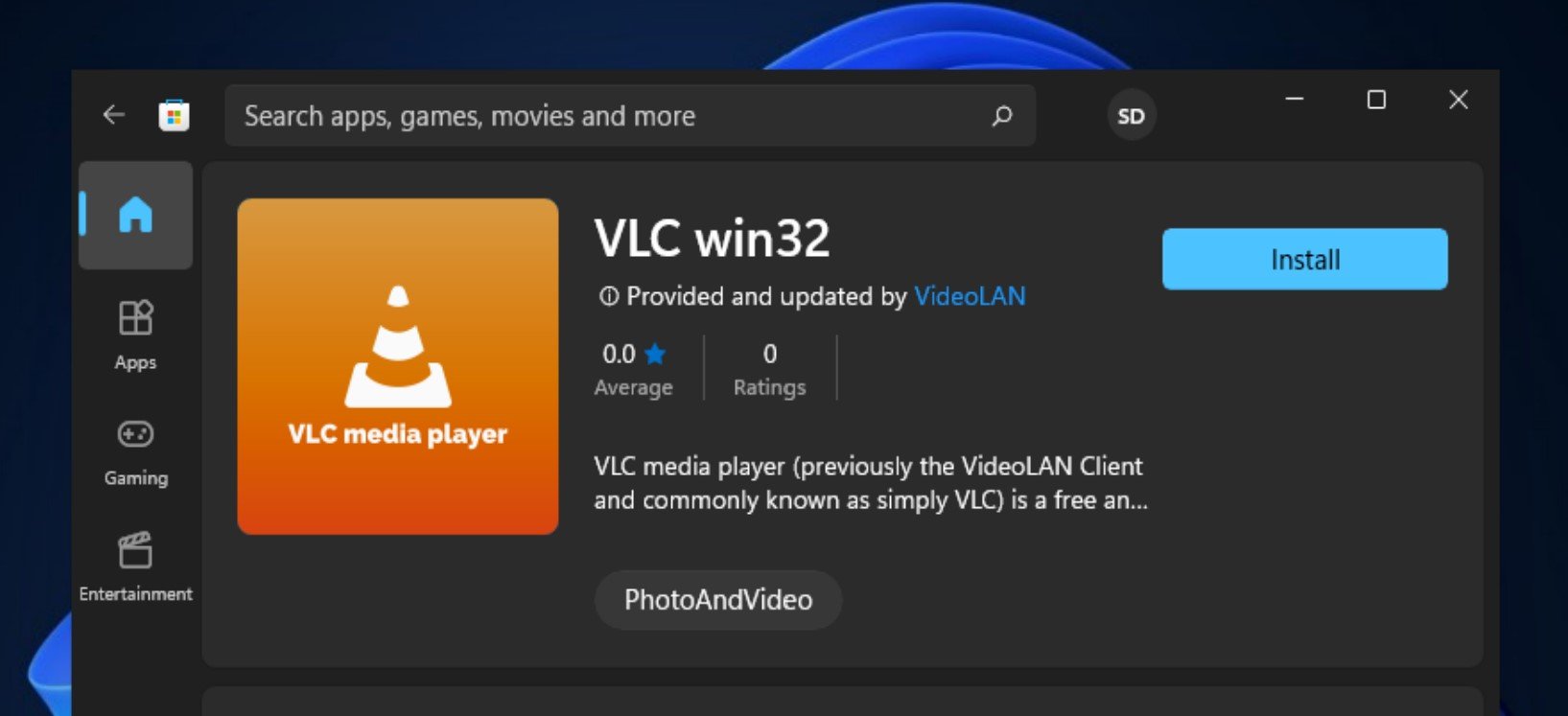 Новая версия 32. VLC Windows 11. VLC для виндовс 11. Проигрыватель Майкрософт. VLC app.