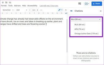 Comment Ajouter Des Citations Et Une Bibliographie Dans Google Docs Fr Atsit