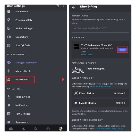 Comment Obtenir 3 Mois De Youtube Premium Gratuits Avec Discord Nitro Fr Atsit