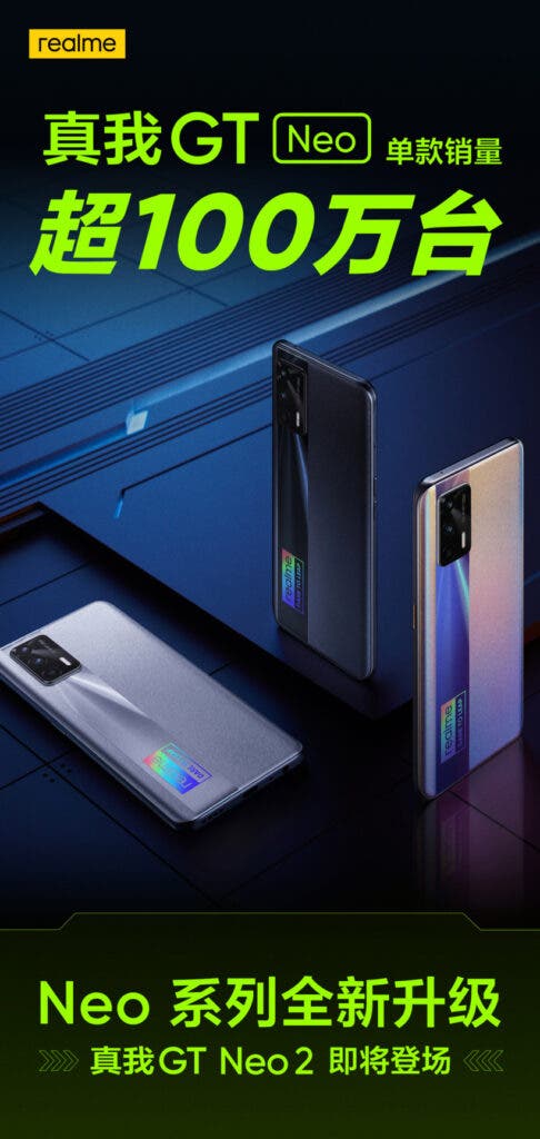 Les Sp Cifications De La Cl Realme Gt Neo R V L Es Via La Liste