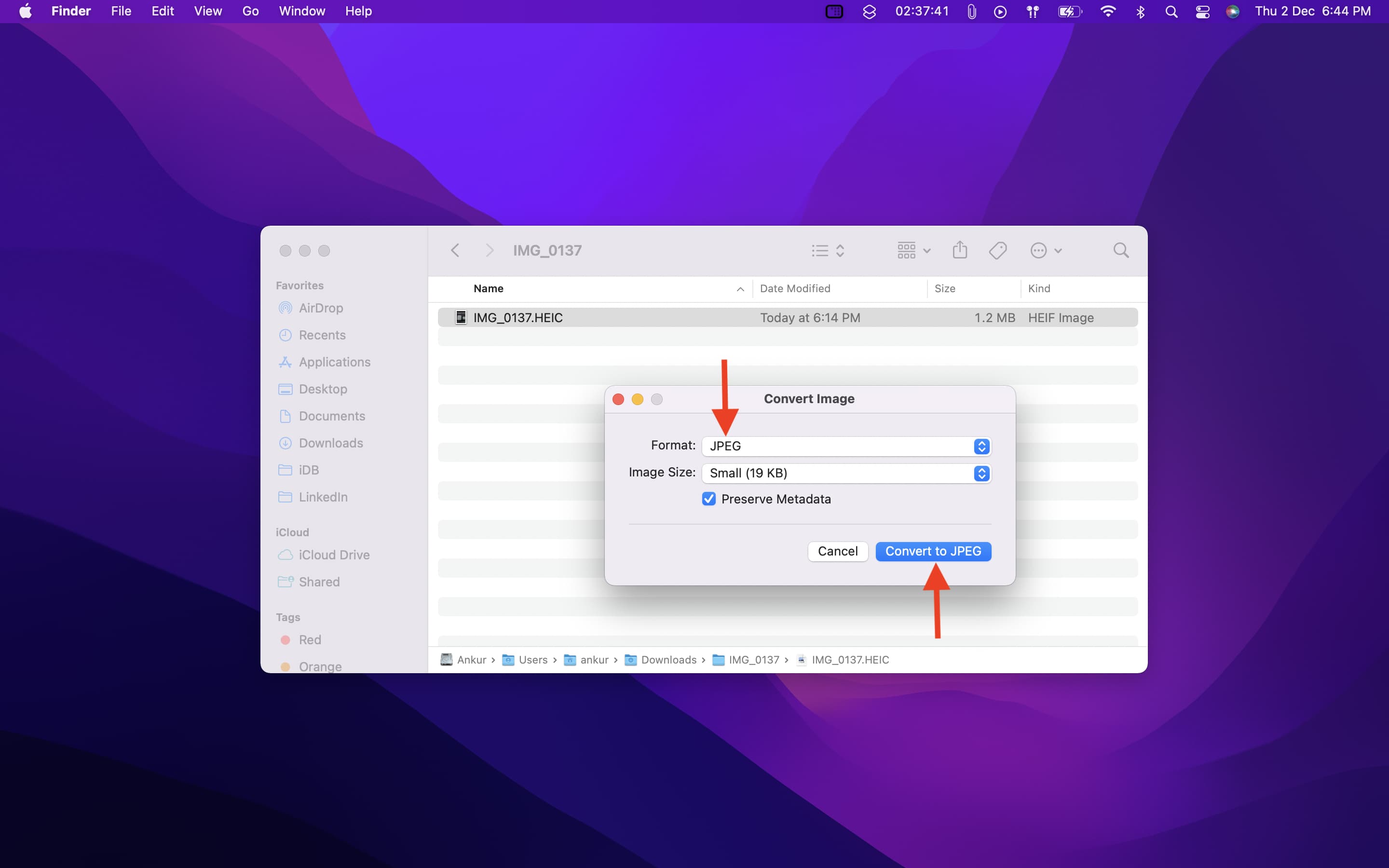 Comment convertir HEIC en JPG sur iPhone et Mac FR Atsit