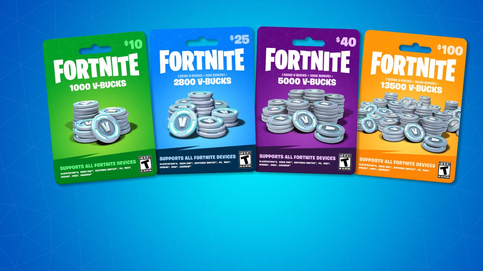 Comment Utiliser La Carte cadeau Fortnite VBucks FR Atsit