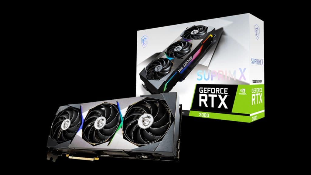 Msi Dévoile Les Cartes Graphiques Geforce Rtx 3080 12 Go Ventus