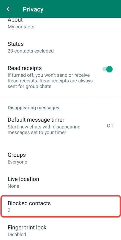 Comment débloquer quelqu