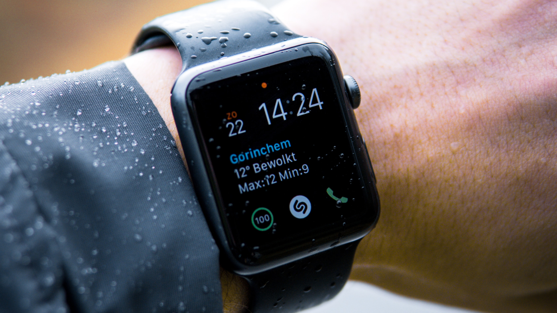 comment mettre l'apple watch en mode eau