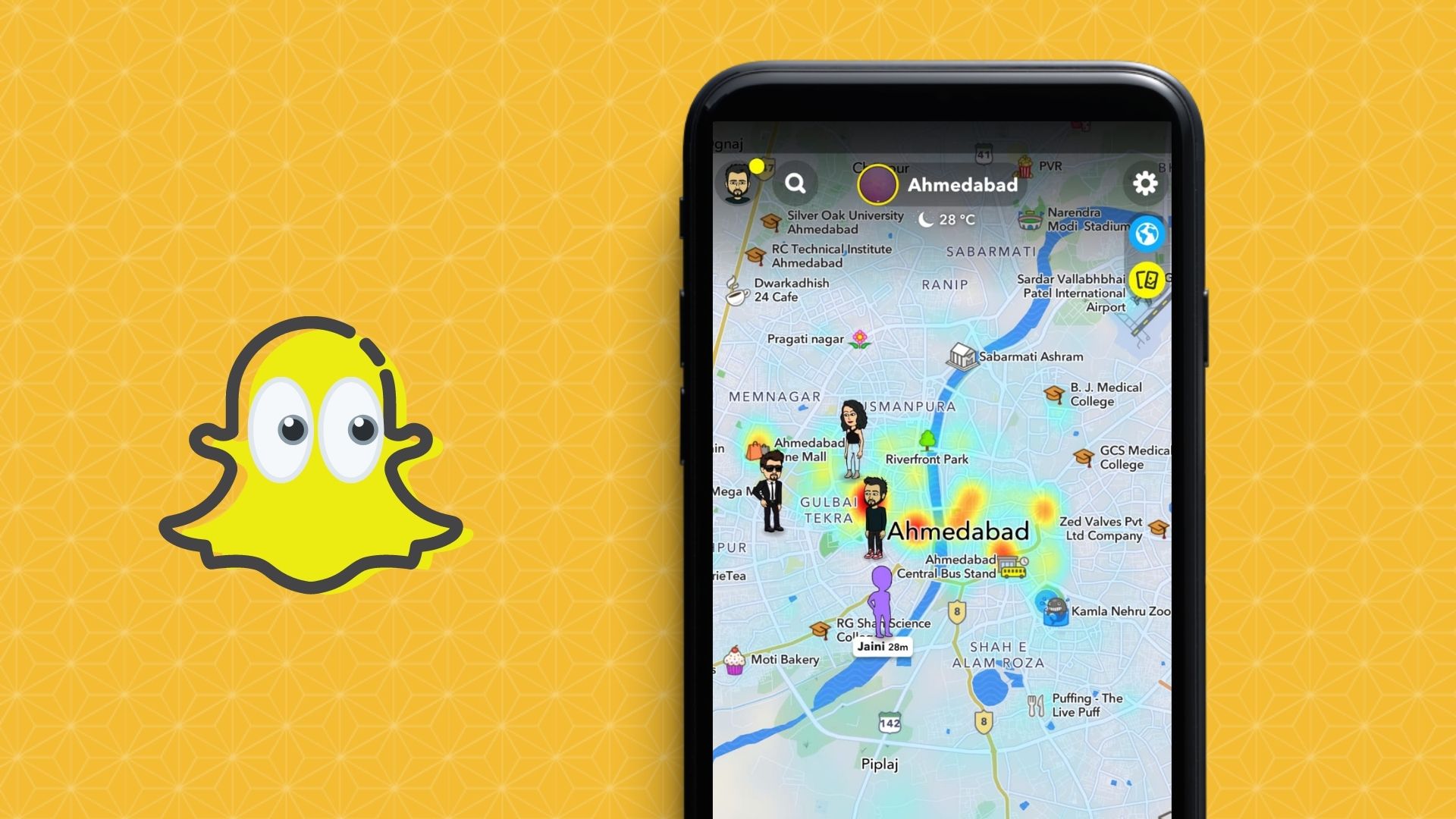 Comment Utiliser Snap Map Sur Snapchat - FR Atsit