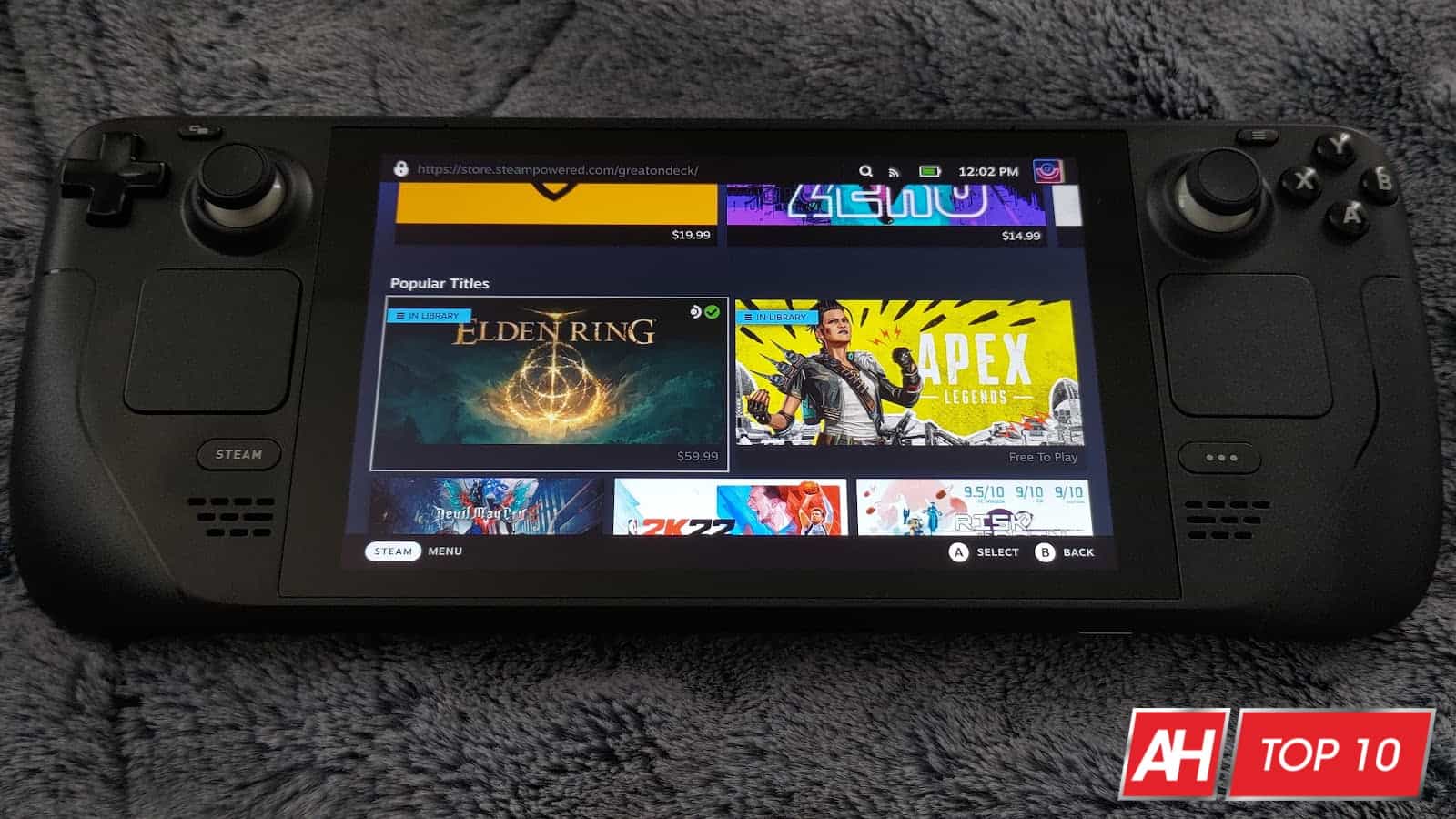 Top 10 des meilleurs jeux pour Steam Deck FR Atsit