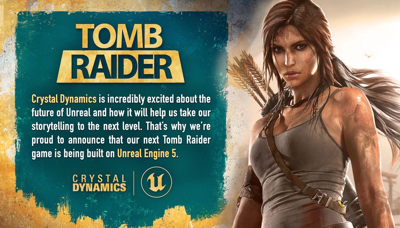 Le Prochain Jeu Tomb Raider Est Construit Sur Unreal Engine 5 - FR Atsit