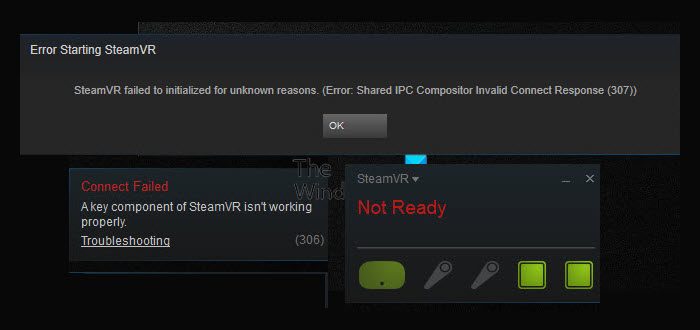 steamvr launch compositor error 400