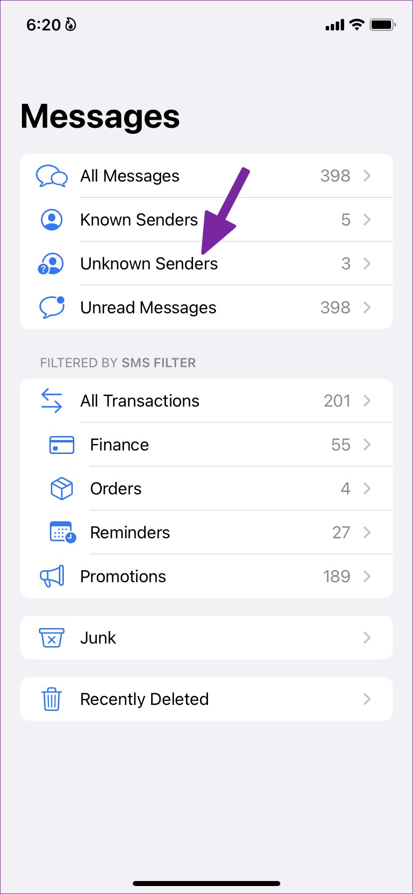 Comment bloquer les messages texte provenant de numéros inconnus sur iPhone et Android FR Atsit