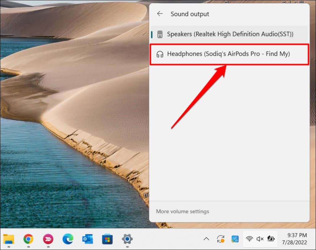 Comment connecter des AirPods à un ordinateur Windows 11 FR Atsit