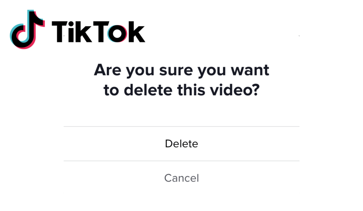 Comment supprimer une vidéo TikTok FR Atsit