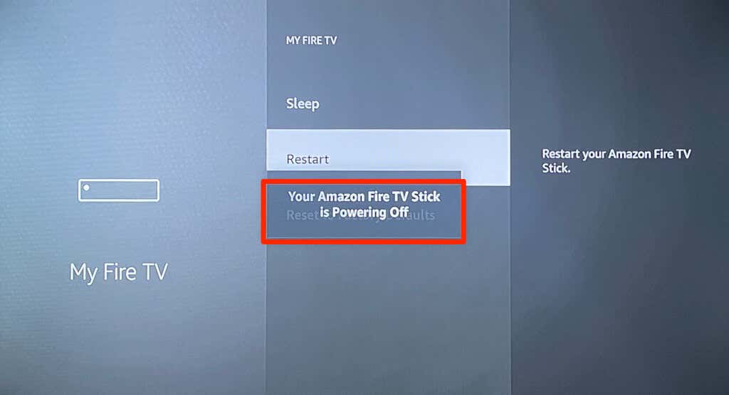 Comment réinitialiser votre appareil Fire TV aux paramètres d