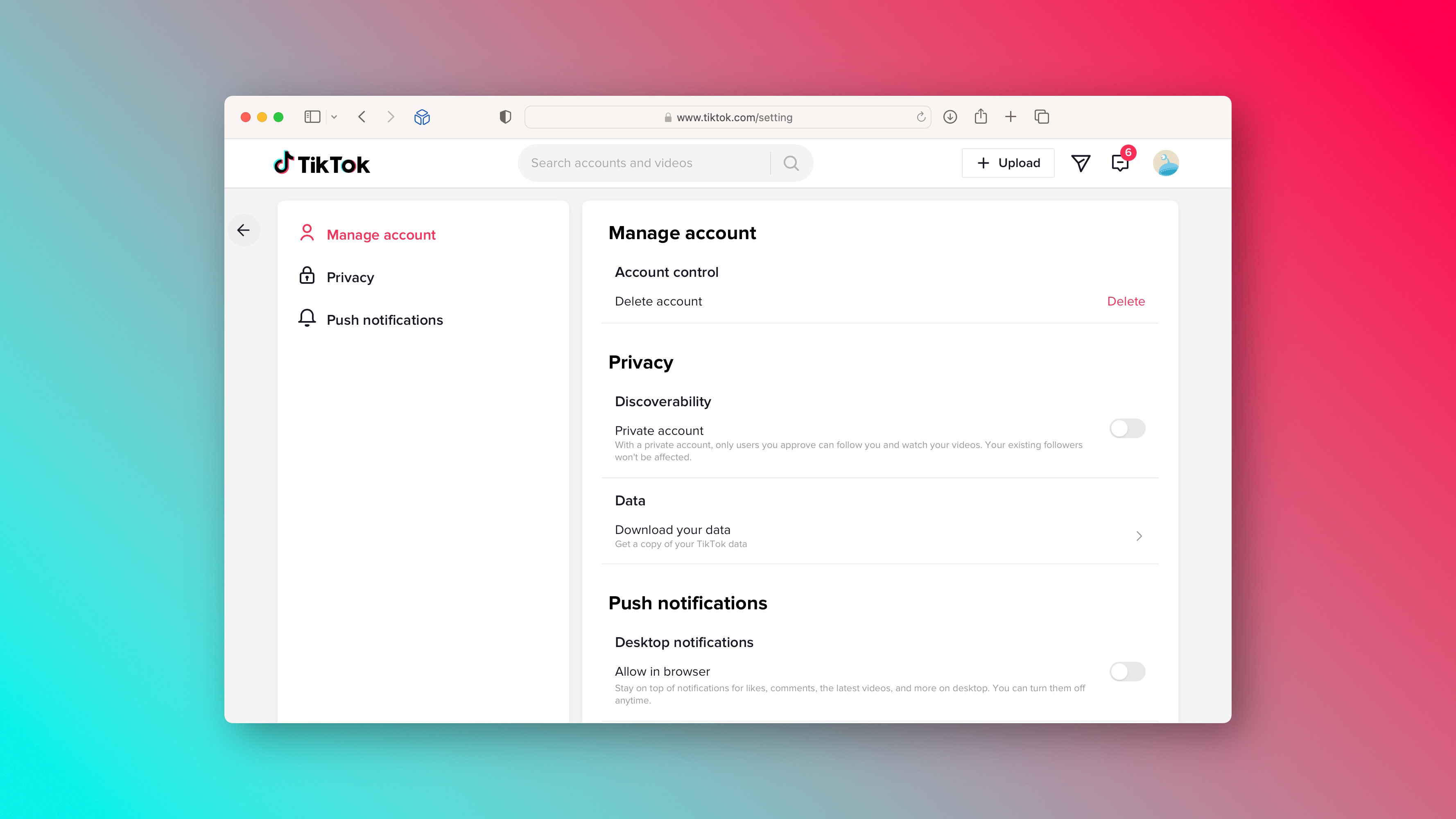 Comment supprimer définitivement votre compte TikTok FR Atsit