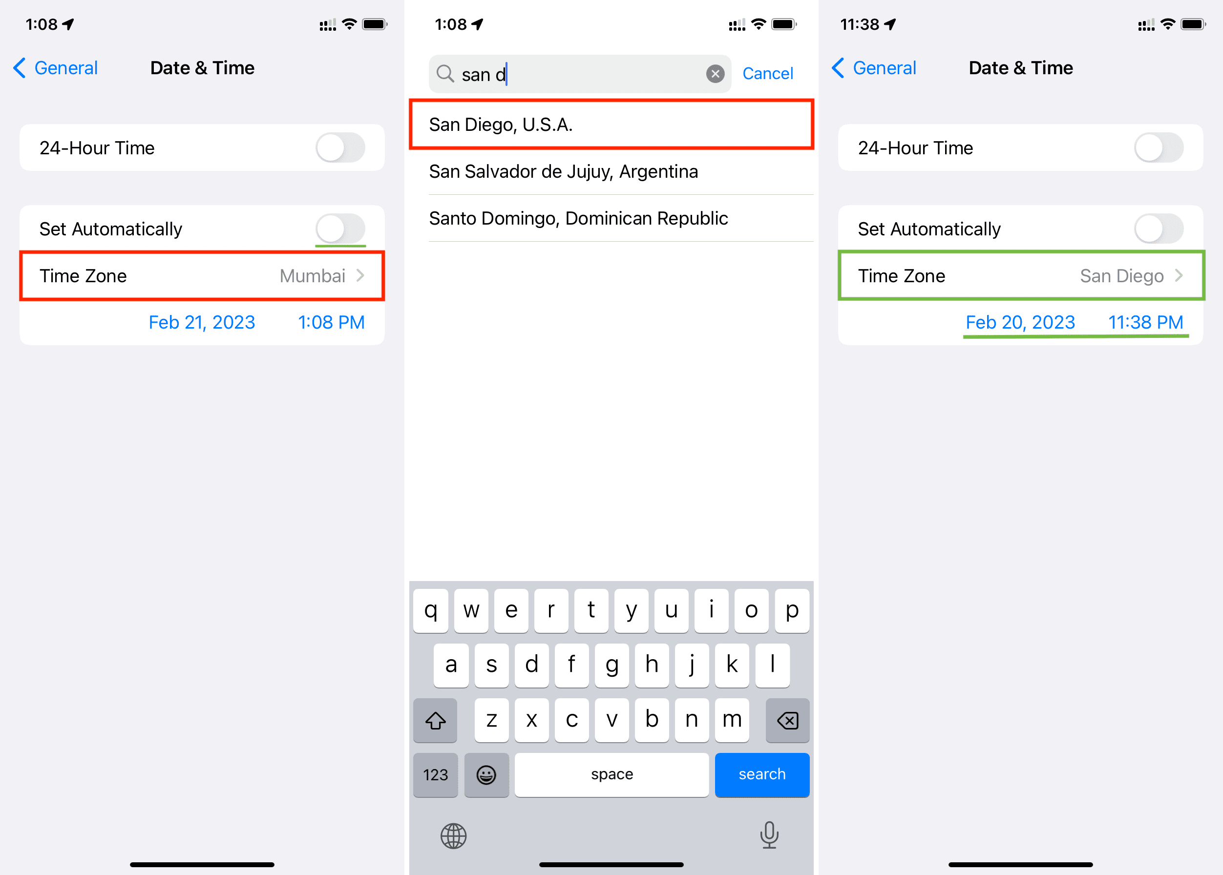 Comment modifier automatiquement ou manuellement la date l heure et le