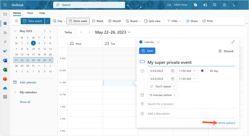 Comment Masquer Les D tails Du Calendrier Dans Microsoft Outlook FR Atsit