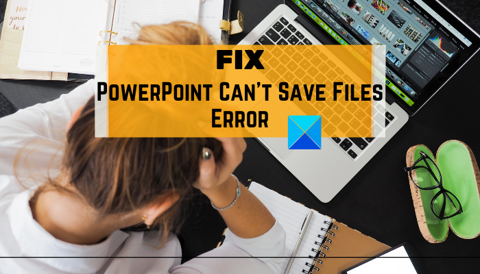 PowerPoint tidak dapat menyimpan file