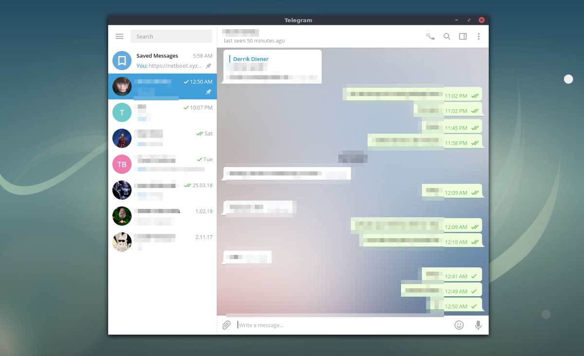 update Telegram app linux
