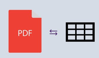 Ekstrak tabel dari gambar fitur pdf