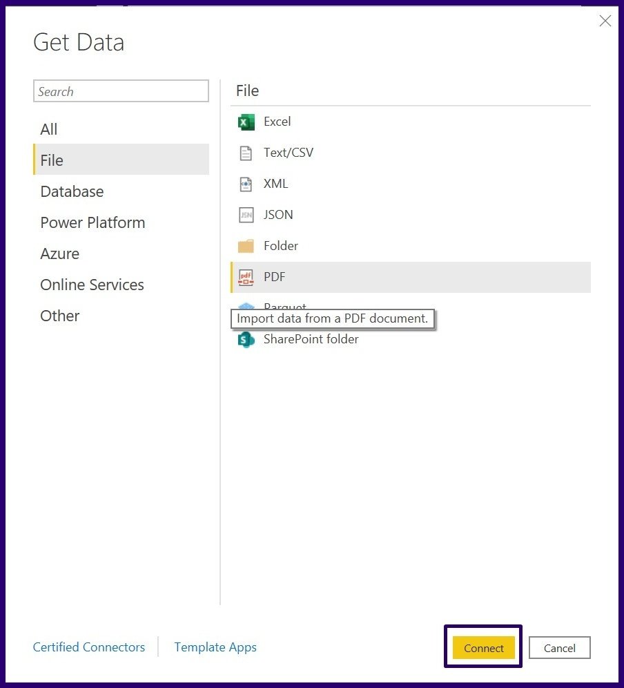 Ekstrak tabel dari pdf langkah 10