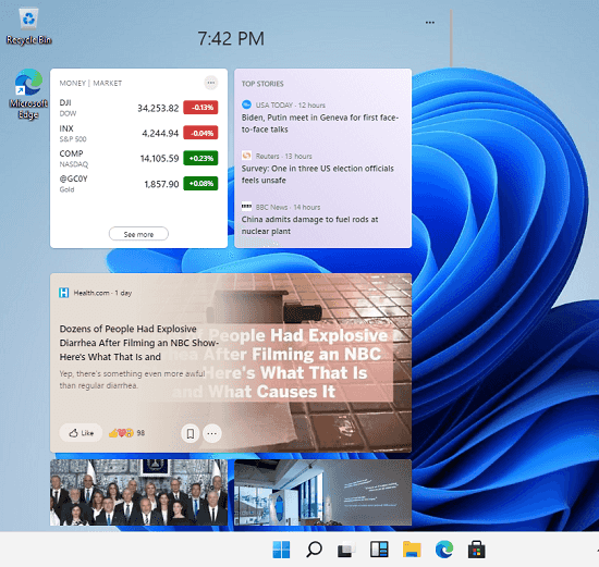 Widget Windows 11