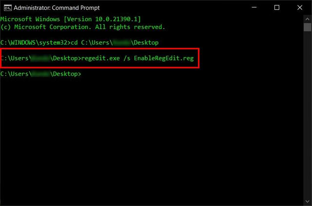Aktifkan kembali Akses ke Windows 10 Registry di Komputer Anda