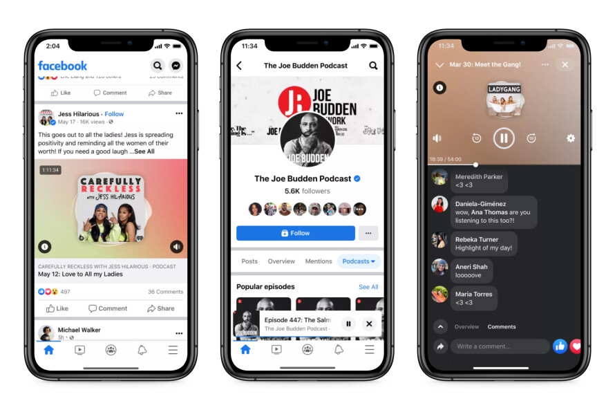 Facebook meluncurkan Ruang Audio Langsung pesaing Clubhouse