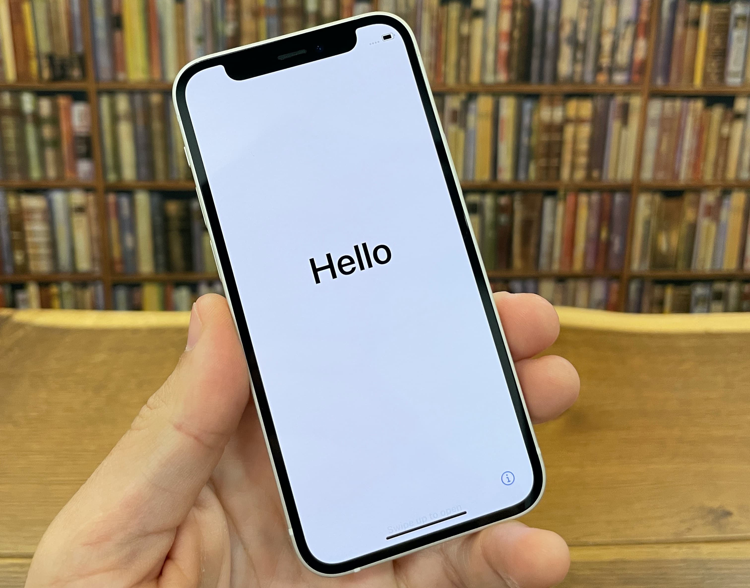 iPhone 12 mini hello