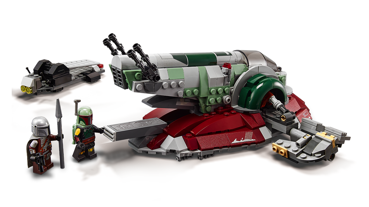 Set LEGO Boba Fett baru.