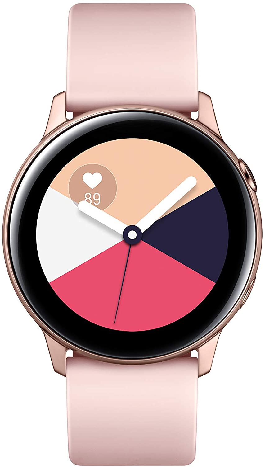 Samsung Galaxy Active Smartwatch (Diperbarui) 40mm dengan Kabel Pengisian Ekstra, Emas Mawar-SM-R500NZDCXAR