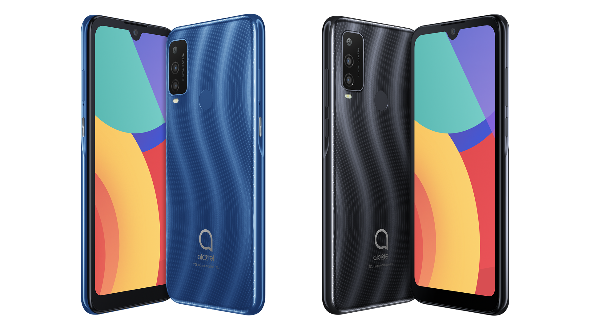 Alcatel 1L Pro dalam dua warna