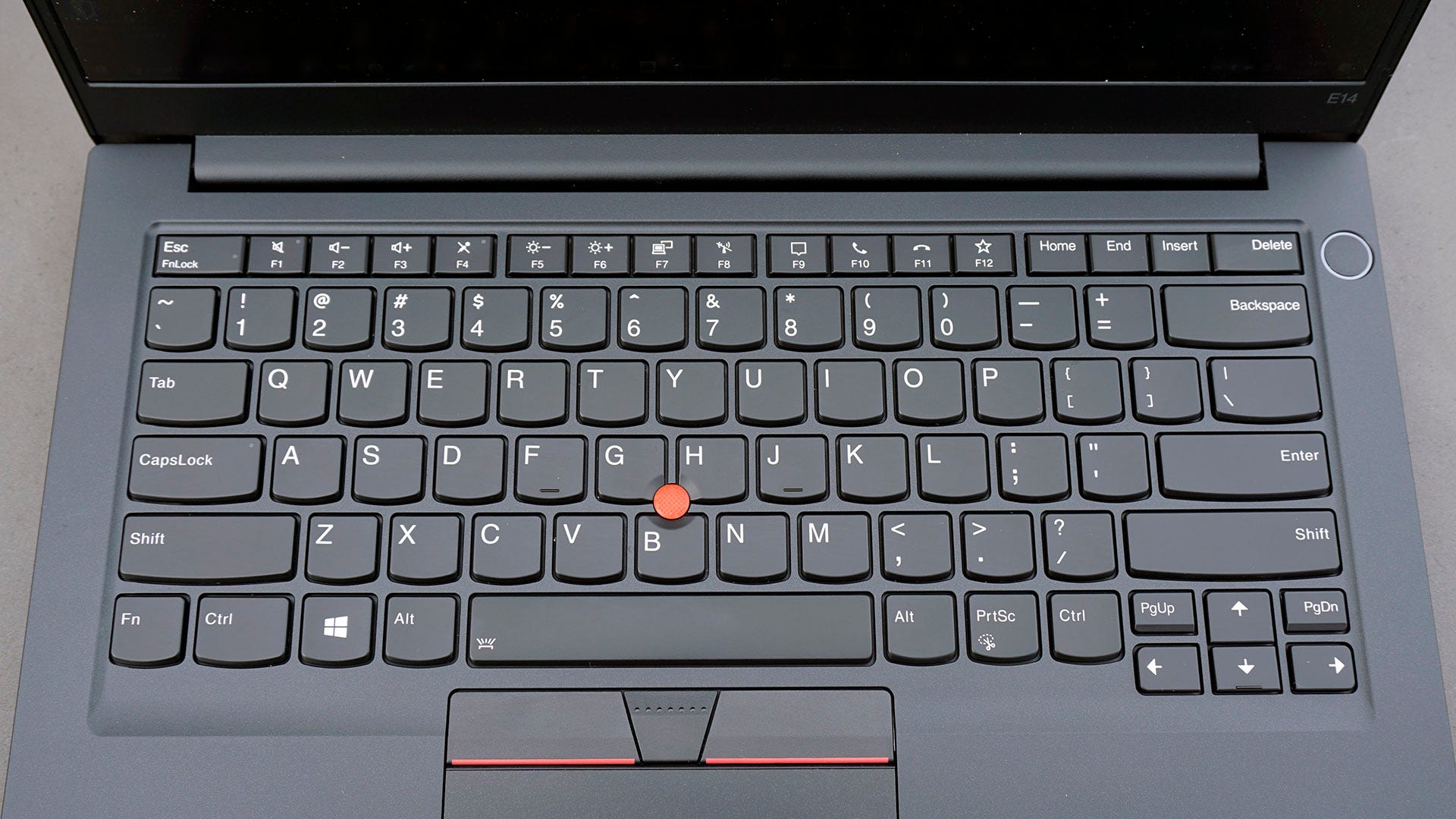 ThinkPad E14 keyboard
