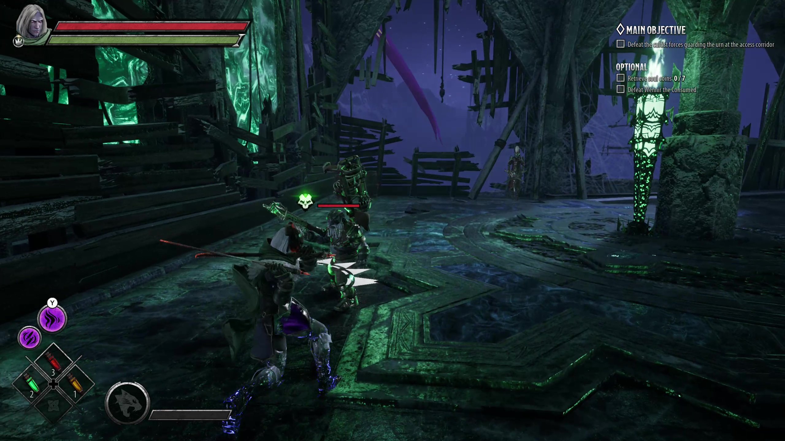 Drizzt menebas seorang pria