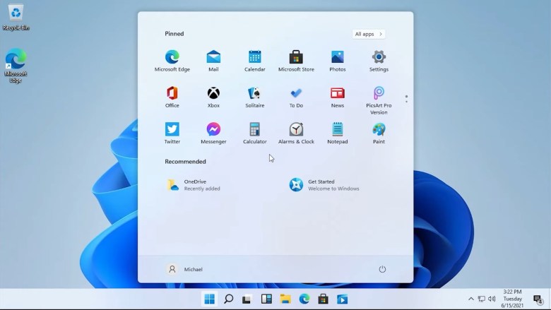 Screenshot Windows 11 1 menit