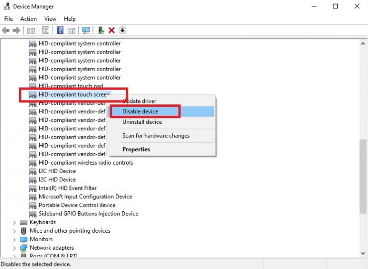 Cara Menonaktifkan Atau Mengaktifkan Layar Sentuh Di Laptop Windows 10