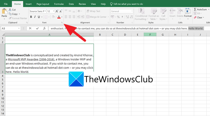Bagaimana Cara Menambahkan Beberapa Pemformatan Ke Teks Anda Dalam Satu Sel Di Excel Id Atsit