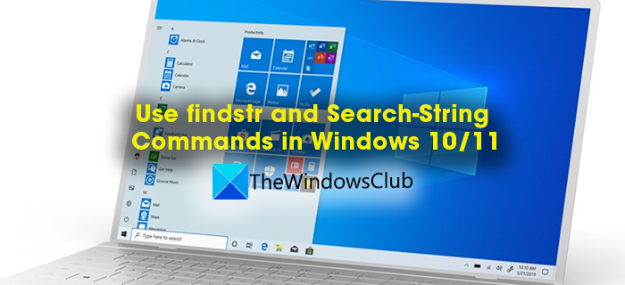 bagaimana cara menggunakan perintah findstr dan select string di windows 11 10