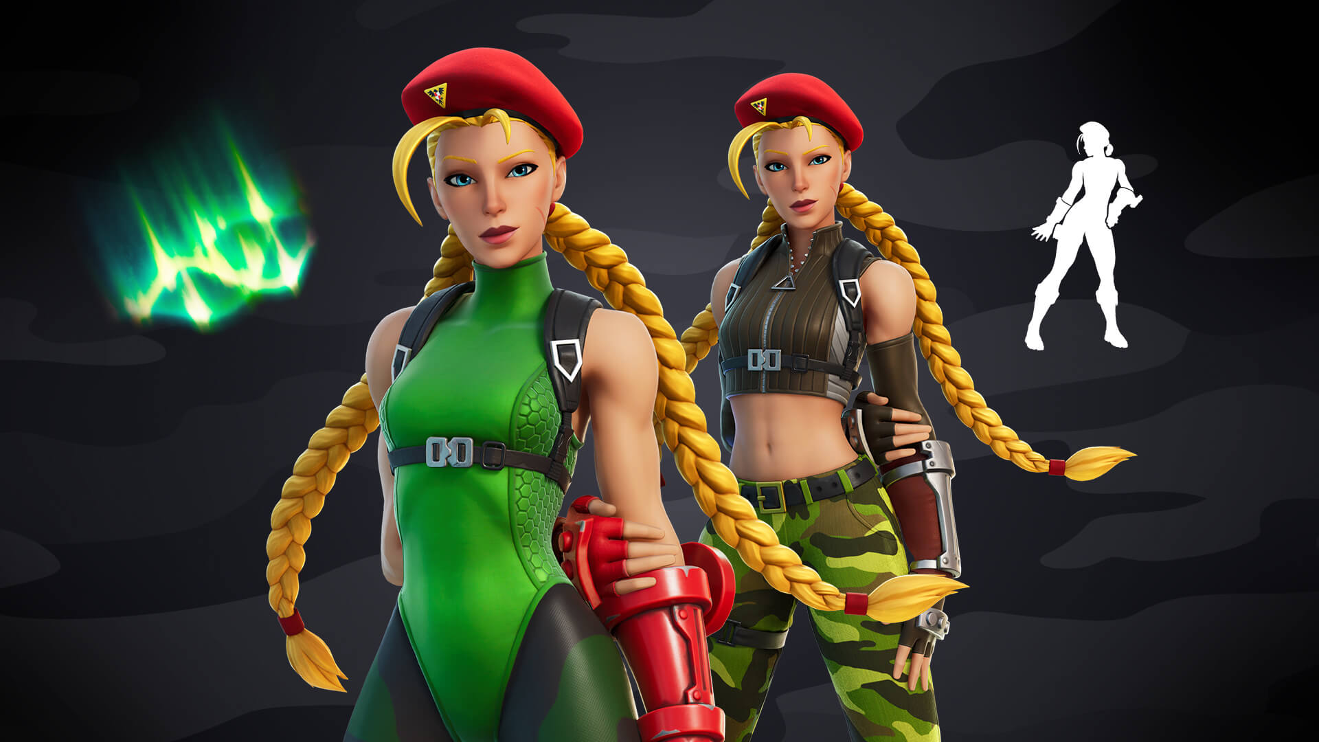 Guile Dan Cammy Street Fighter Menyeberang Ke Fortnite Id Atsit