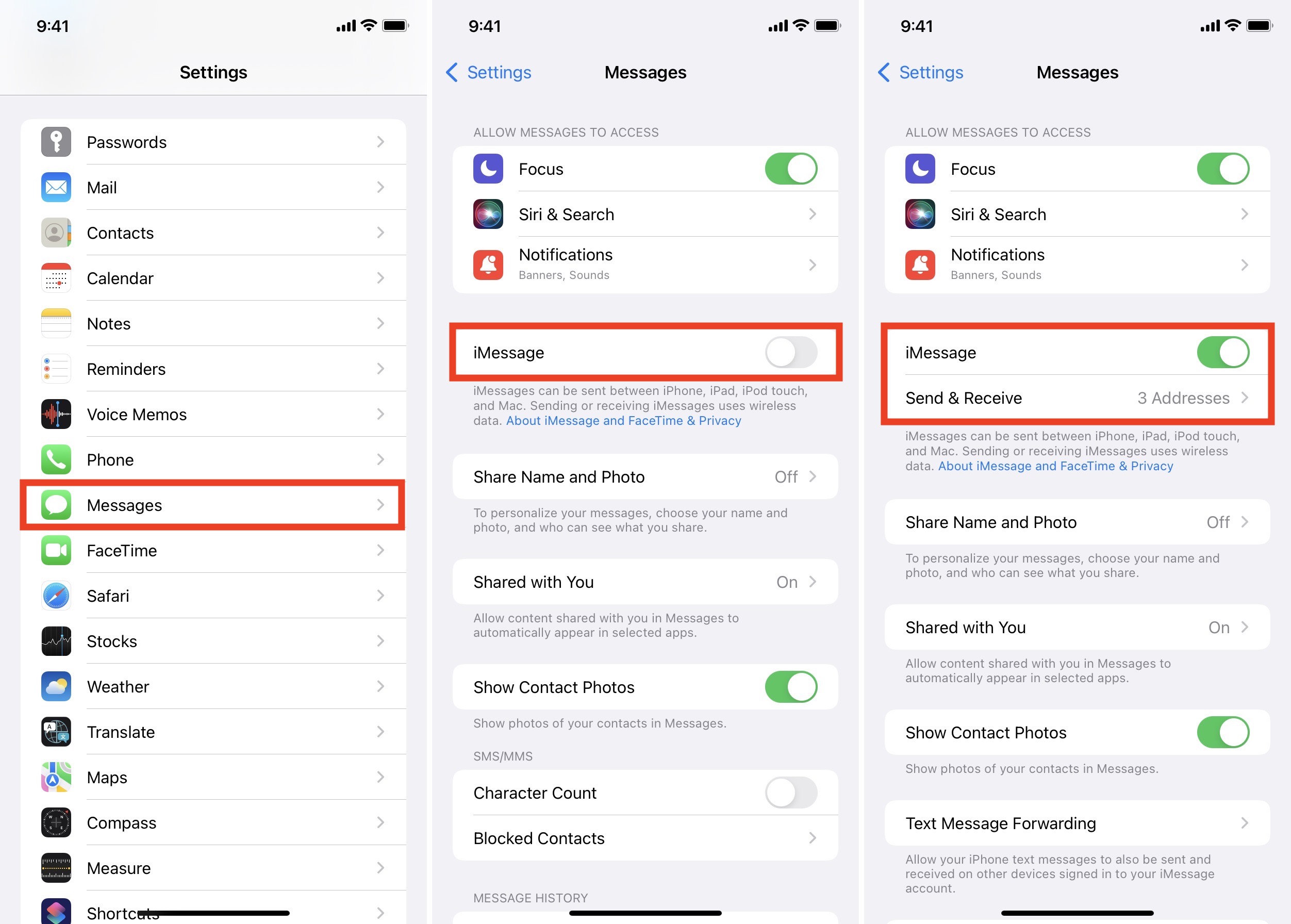 Cara memperbaiki iMessage tidak berfungsi di iPhone dan iPad ID Atsit