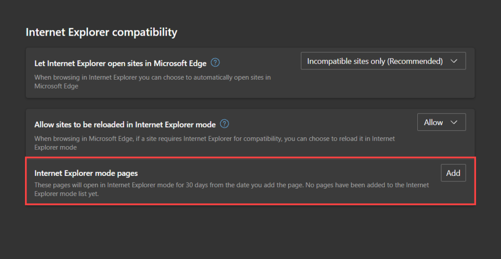 Cara Mengaktifkan Mode Internet Explorer Di Edge Pada Windows 10/11 ...