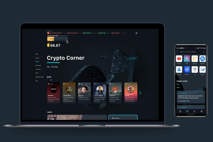 opera browser ethereum polygon celo