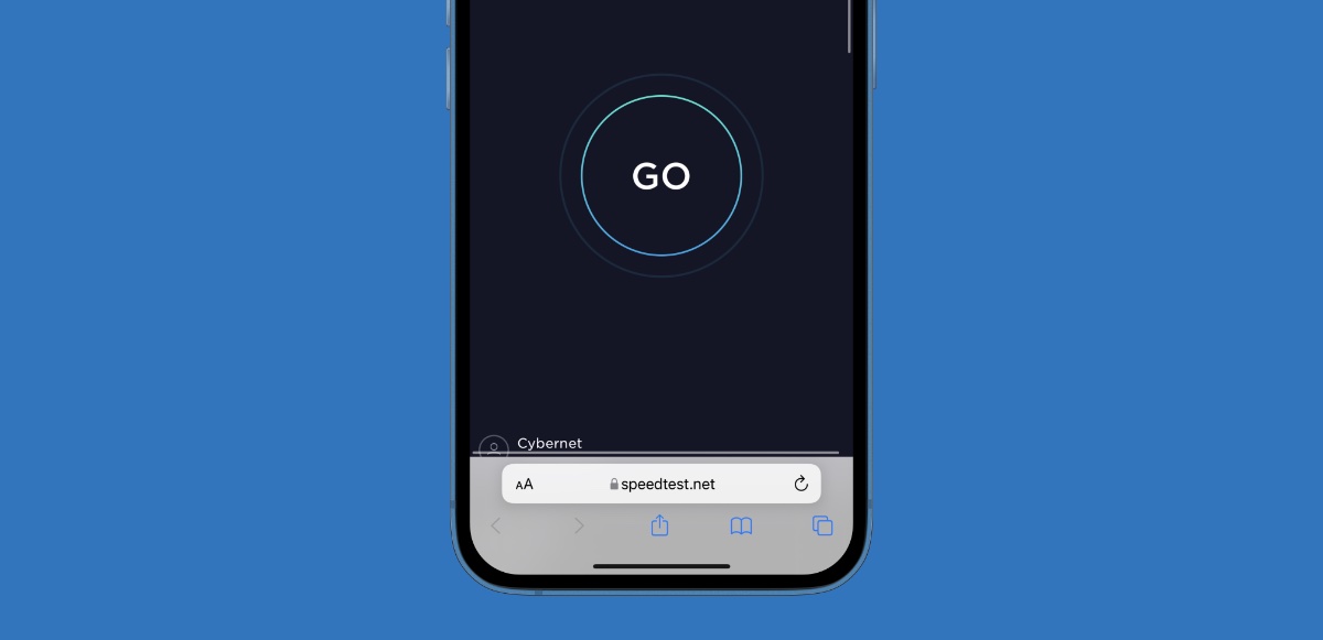 Jalankan tes kecepatan jaringan tanpa mengunduh aplikasi apa pun di iPhone atau Android