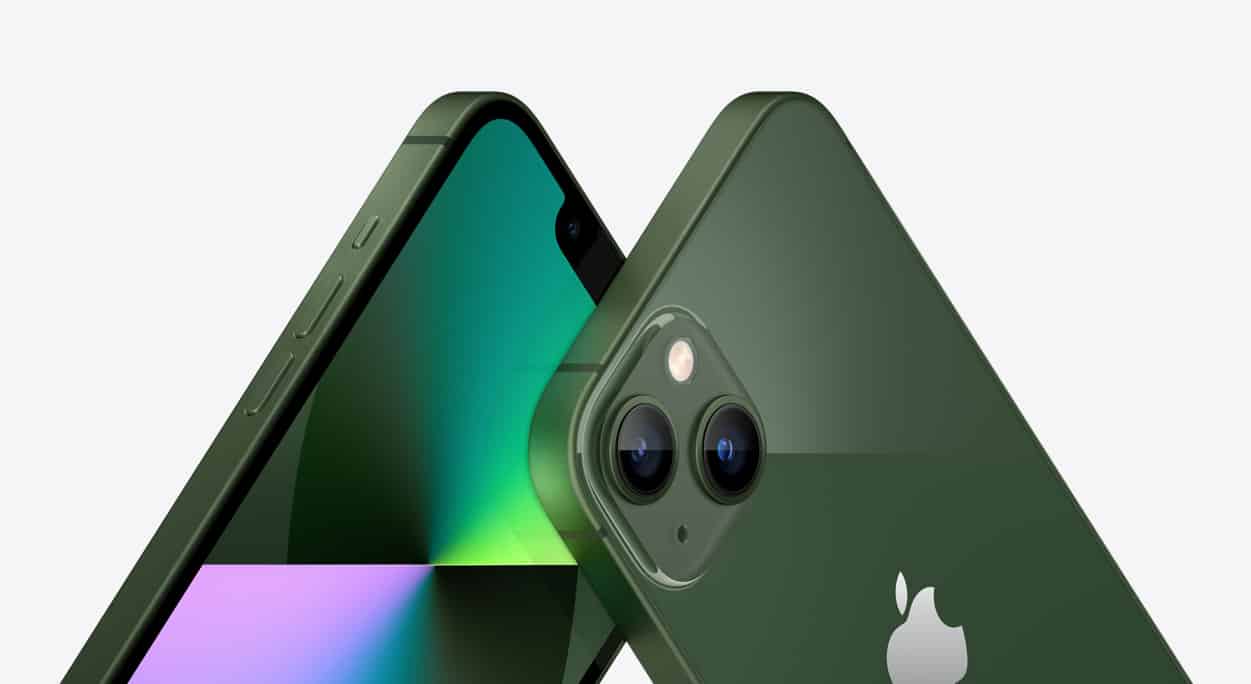 Unduh Wallpaper Dari iPhone 13 & 13 Pro Hijau Baru - ID Atsit