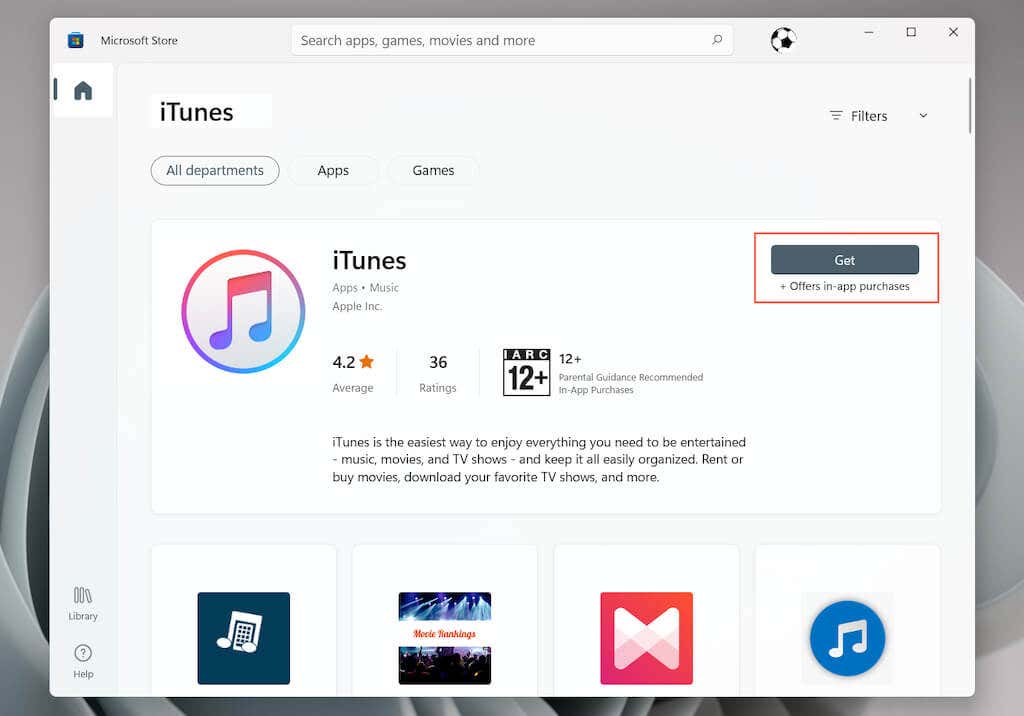itunes download folder