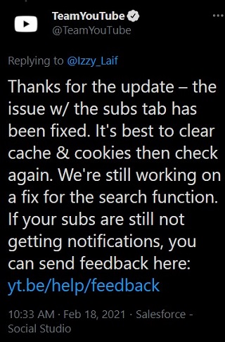 YouTube-subscription-feeds-issue