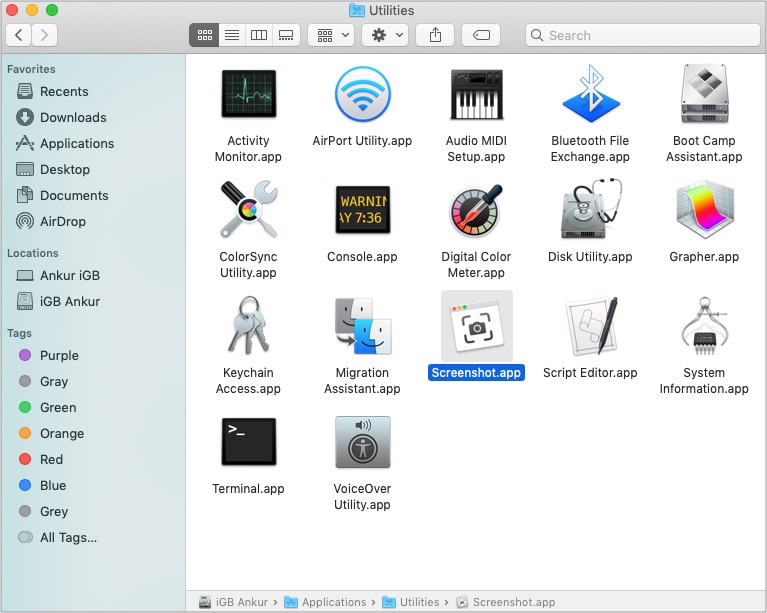 Come fare uno screenshot su Mac senza tastiera