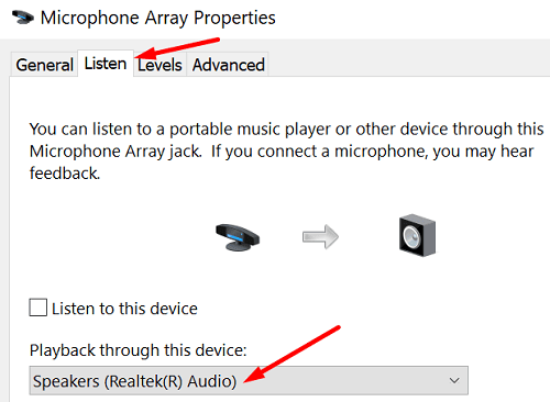 Micro-playback-settings